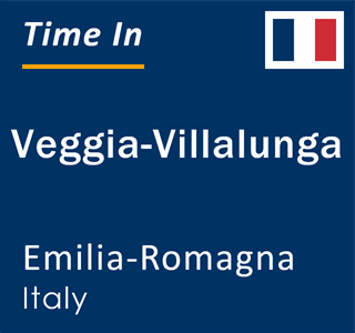 Current local time in Veggia-Villalunga, Emilia-Romagna, Italy