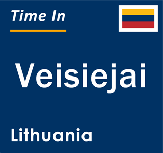 Current local time in Veisiejai, Lithuania