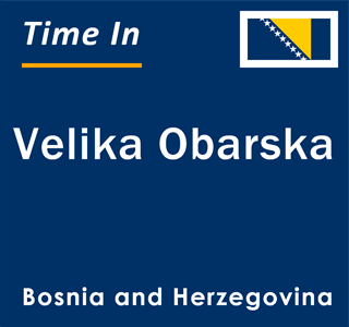 Current Time in Velika Obarska