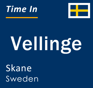 Current local time in Vellinge, Skane, Sweden
