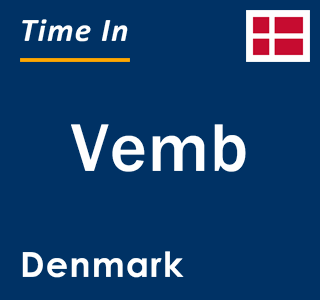 Current local time in Vemb, Denmark