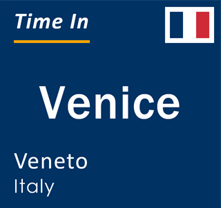 Current local time in Venice, Veneto, Italy