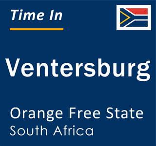 Current local time in Ventersburg, Orange Free State, South Africa