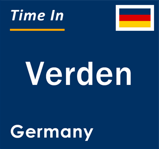 Current local time in Verden, Germany