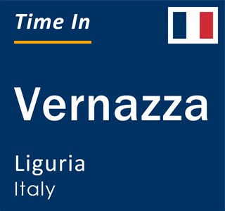 Current local time in Vernazza, Liguria, Italy