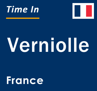 Current local time in Verniolle, France