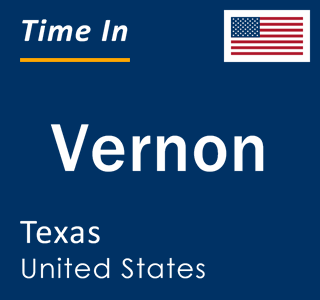 Current local time in Vernon, Texas, United States