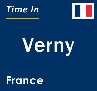 Current local time in Verny, France