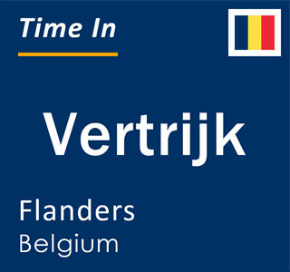 Current local time in Vertrijk, Flanders, Belgium