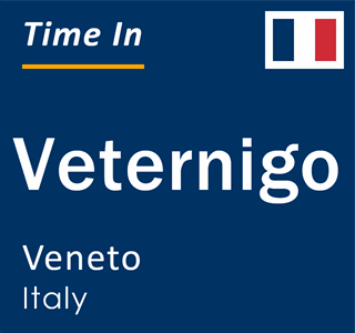 Current local time in Veternigo, Veneto, Italy