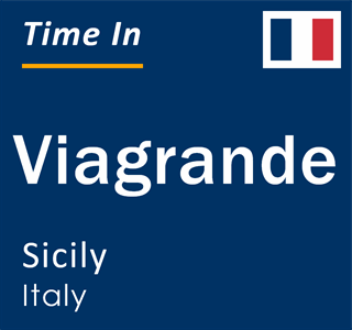 Current local time in Viagrande, Sicily, Italy