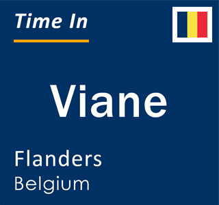 Current local time in Viane, Flanders, Belgium