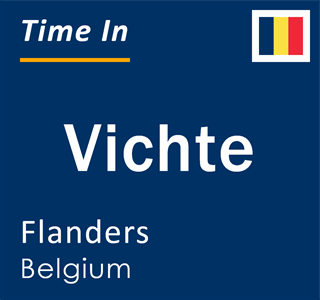 Current local time in Vichte, Flanders, Belgium