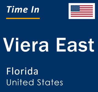 Current local time in Viera East, Florida, United States