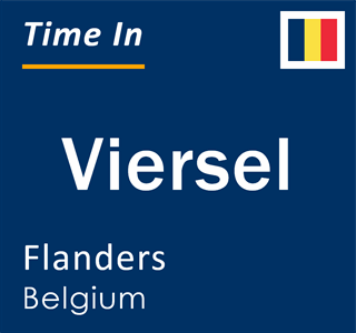 Current local time in Viersel, Flanders, Belgium