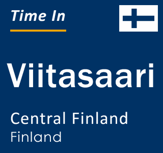 Current local time in Viitasaari, Central Finland, Finland