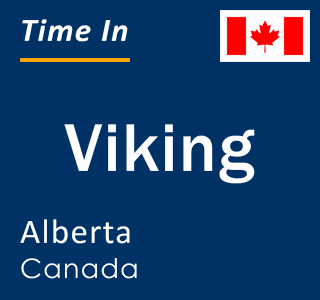 Current local time in Viking, Alberta, Canada