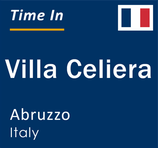 Current local time in Villa Celiera, Abruzzo, Italy