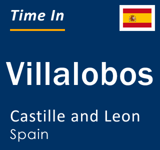 Current local time in Villalobos, Castille and Leon, Spain