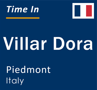 Current local time in Villar Dora, Piedmont, Italy