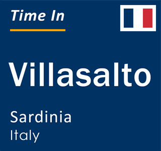 Current local time in Villasalto, Sardinia, Italy