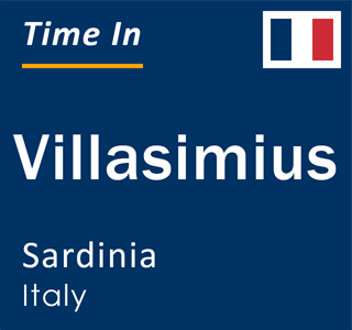 Current local time in Villasimius, Sardinia, Italy