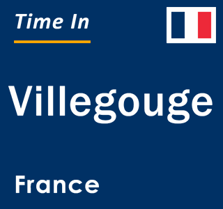 Current local time in Villegouge, France