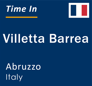 Current local time in Villetta Barrea, Abruzzo, Italy