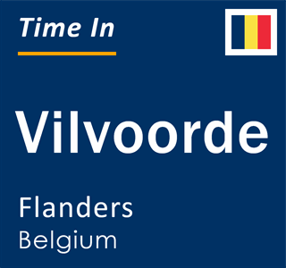 Current local time in Vilvoorde, Flanders, Belgium