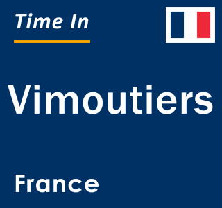 Current local time in Vimoutiers, France