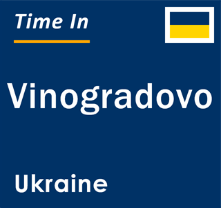 Current local time in Vinogradovo, Ukraine