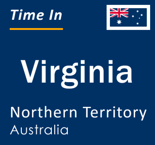 Current local time in Virginia, Northern Territory, Australia