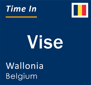 Current time in Vise, Wallonia, Belgium