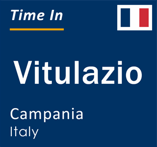 Current local time in Vitulazio, Campania, Italy