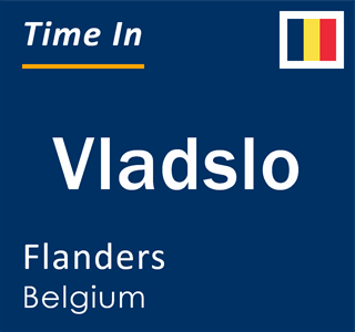 Current local time in Vladslo, Flanders, Belgium