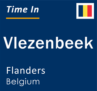 Current local time in Vlezenbeek, Flanders, Belgium