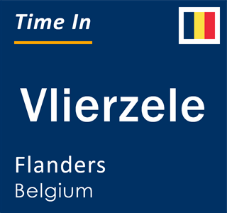 Current local time in Vlierzele, Flanders, Belgium