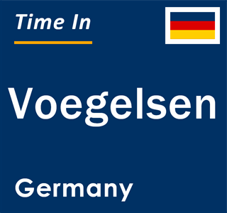 Current local time in Voegelsen, Germany