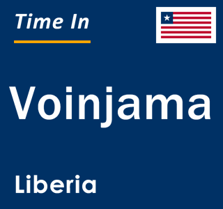 Current local time in Voinjama, Liberia