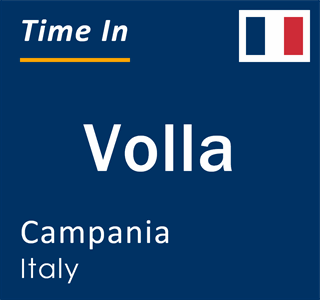 Current local time in Volla, Campania, Italy