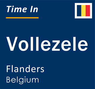 Current local time in Vollezele, Flanders, Belgium