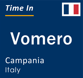 Current local time in Vomero, Campania, Italy