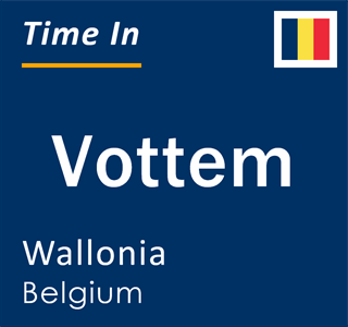 Current local time in Vottem, Wallonia, Belgium