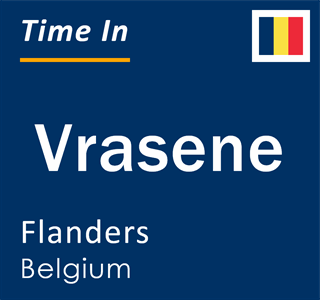 Current local time in Vrasene, Flanders, Belgium