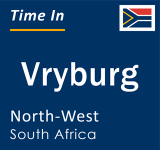 Current local time in Vryburg, North-West, South Africa