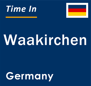 Current local time in Waakirchen, Germany