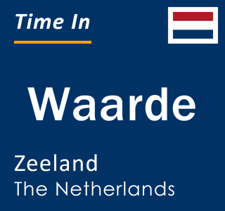Current local time in Waarde, Zeeland, The Netherlands