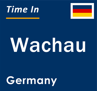 Current local time in Wachau, Germany