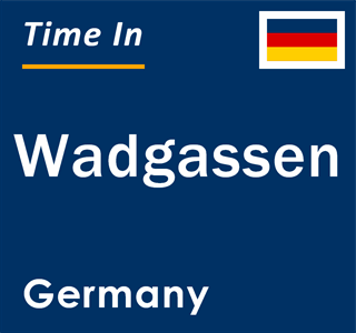 Current local time in Wadgassen, Germany