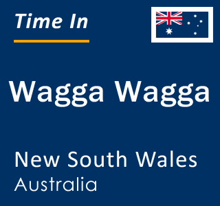 Current local time in Wagga Wagga, New South Wales, Australia